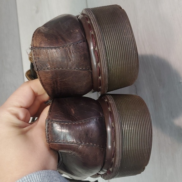 Vintage Doc Dr.Martens Mens Y2K Made in England boorish shoes sz UK 6 US 7 - Picture 7 of 15